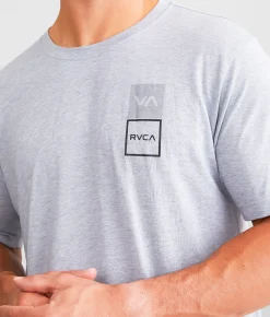 RVCA Boxes Sport T-Shirt Slate Heather Best