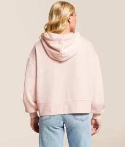 Gilded Intent Boxy Hooded Sweatshirt Primrose Pink Best