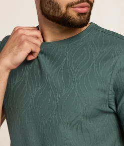 Tops | Nova Industries Boxy T-Shirt Silver Pine