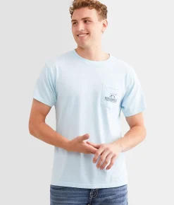 Graphic T-Shirts | Fieldstone Boykin Marsh T-Shirt Light Blue