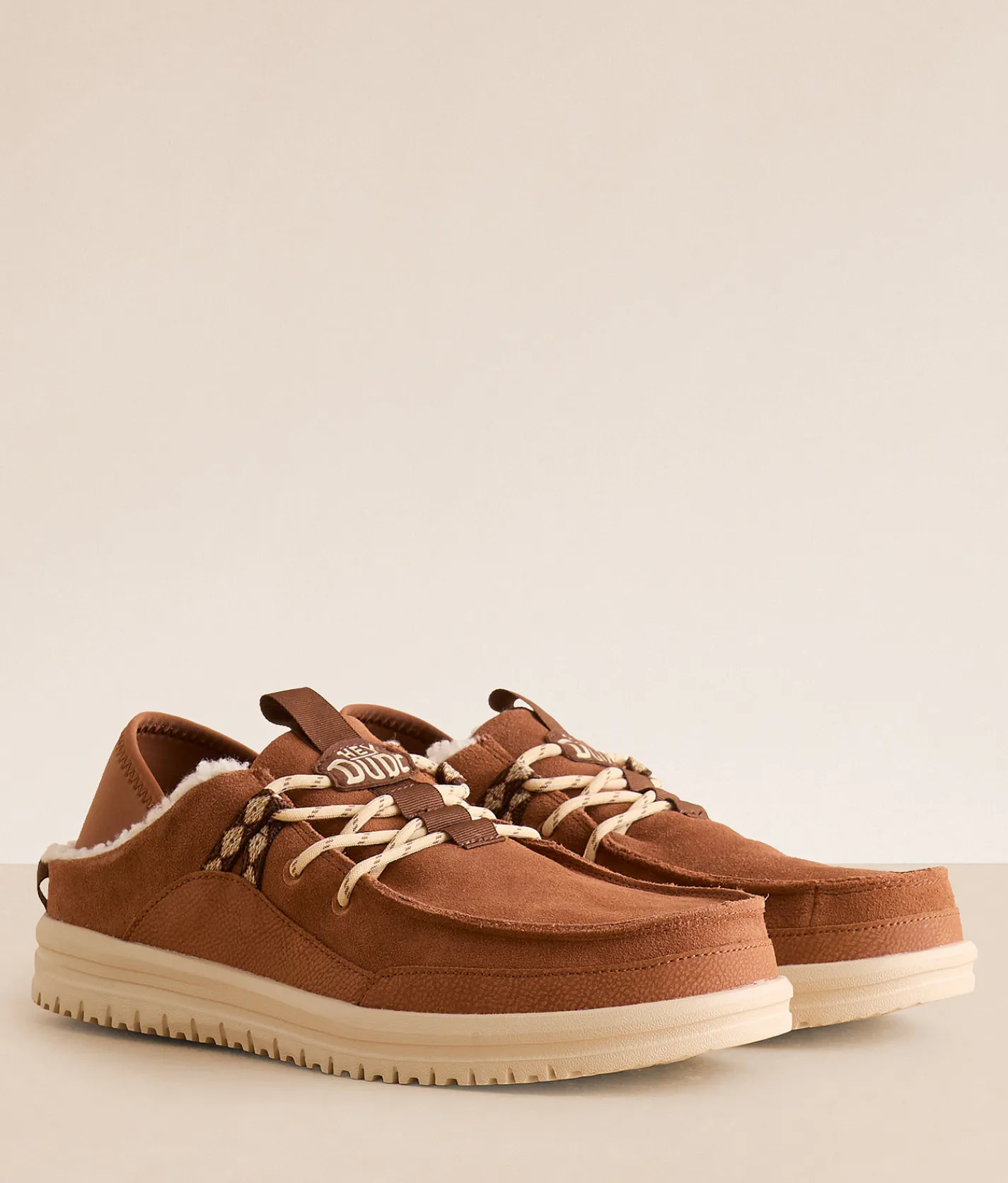 HEYDUDE™ Bradley Blipper Suede Shoe Argan Brown Multi Outlet
