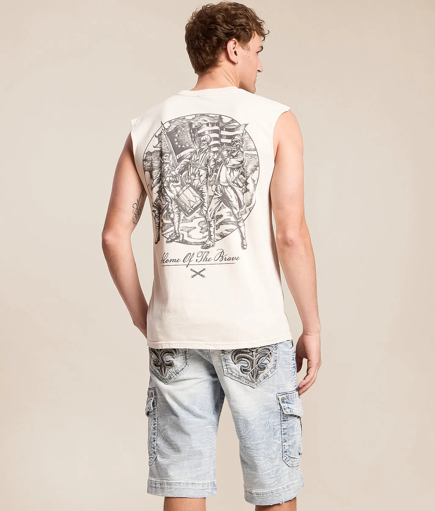 Tops | Howitzer Brave Muscle Tank Top Lunar Rock
