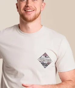 Howitzer Brave T-Shirt White Down Clearance