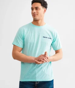 Graphic T-Shirts | Salt Life Breakers T-Shirt Sea Glass