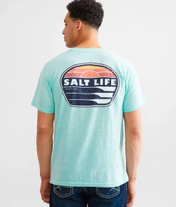 Graphic T-Shirts | Salt Life Breakers T-Shirt Sea Glass