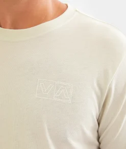 Graphic T-Shirts|Activewear | RVCA Breaking Balance Pin Sport T-Shirt Storm Grey