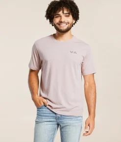 RVCA Breaking Balance Sport T-Shirt Pale Mauve Online