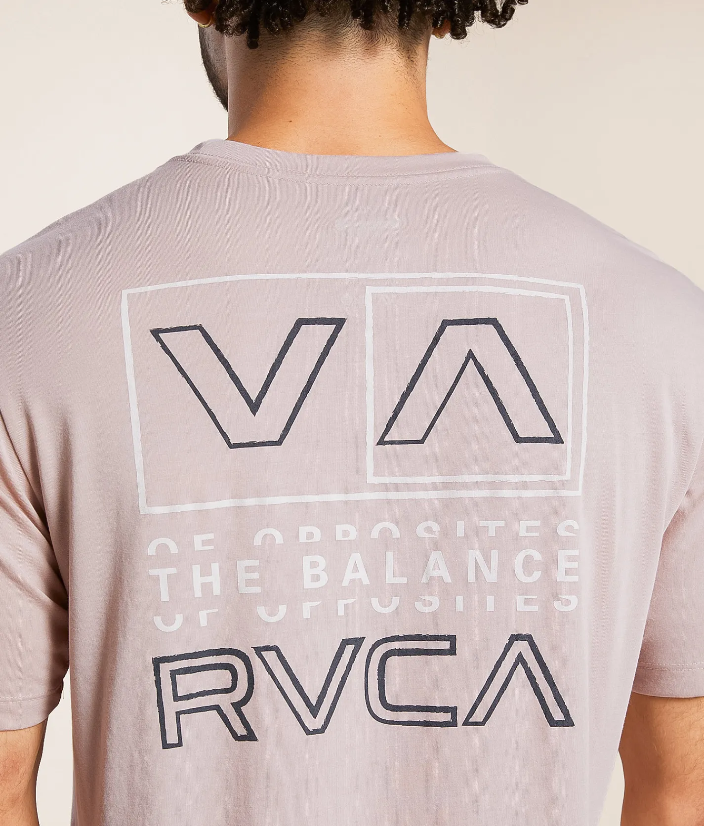 RVCA Breaking Balance Sport T-Shirt Pale Mauve Online