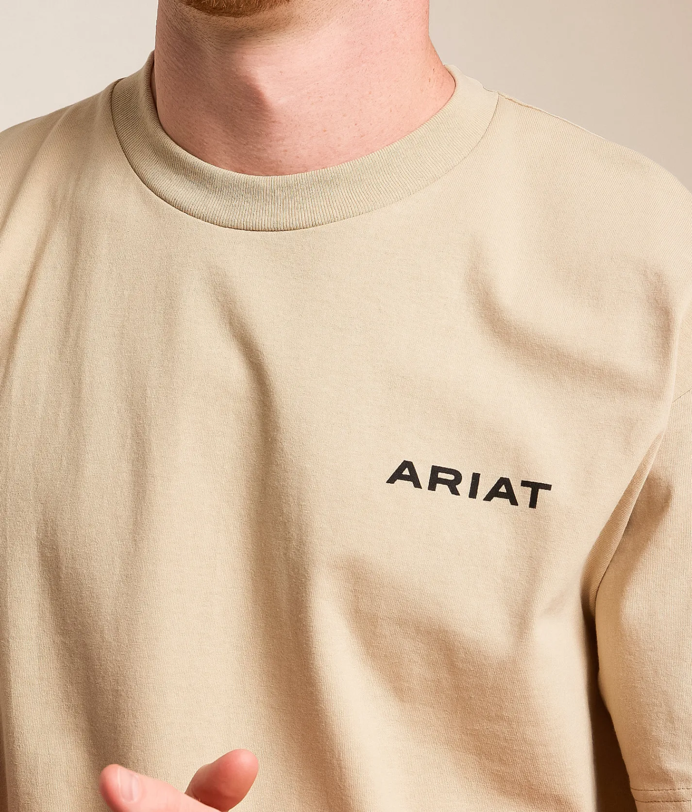 Ariat Breakthru Bull T-Shirt Sand Best