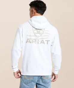 Ariat Breakthru Hooded Sweatshirt White Hot