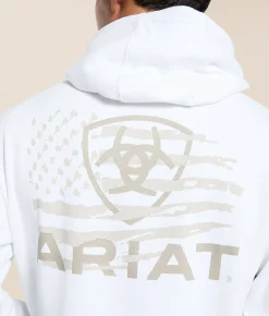 Ariat Breakthru Hooded Sweatshirt White Hot