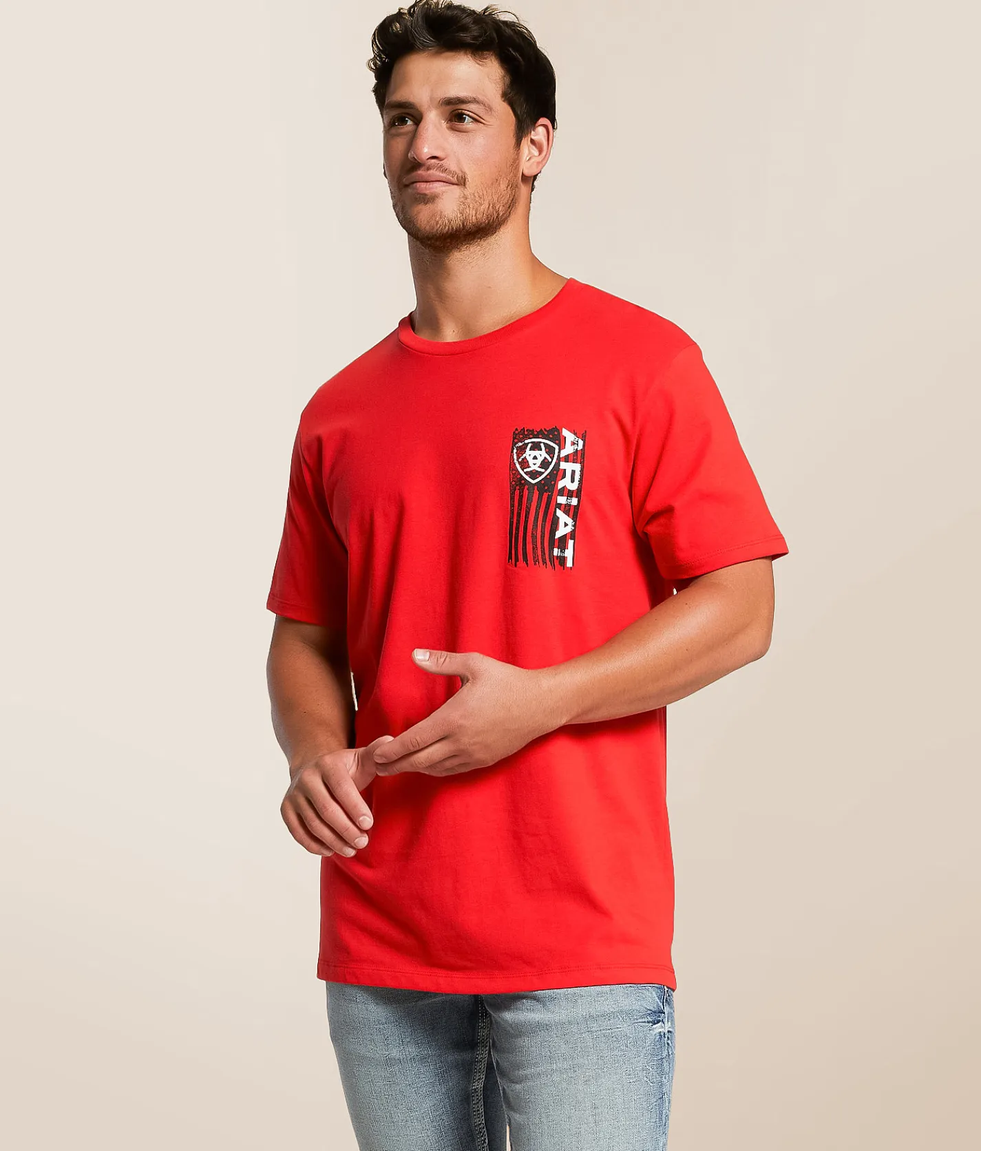 Tops|Graphic T-Shirts | Ariat Breakthru T-Shirt Mars Red