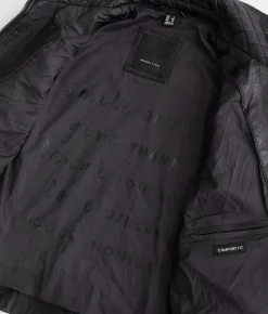 Coats & Jackets | Mauritius Breana Quilted Leather Jacket Black