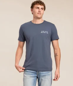 Tops|Graphic T-Shirts | Ariat Breathru Broncos T-Shirt Grisalle
