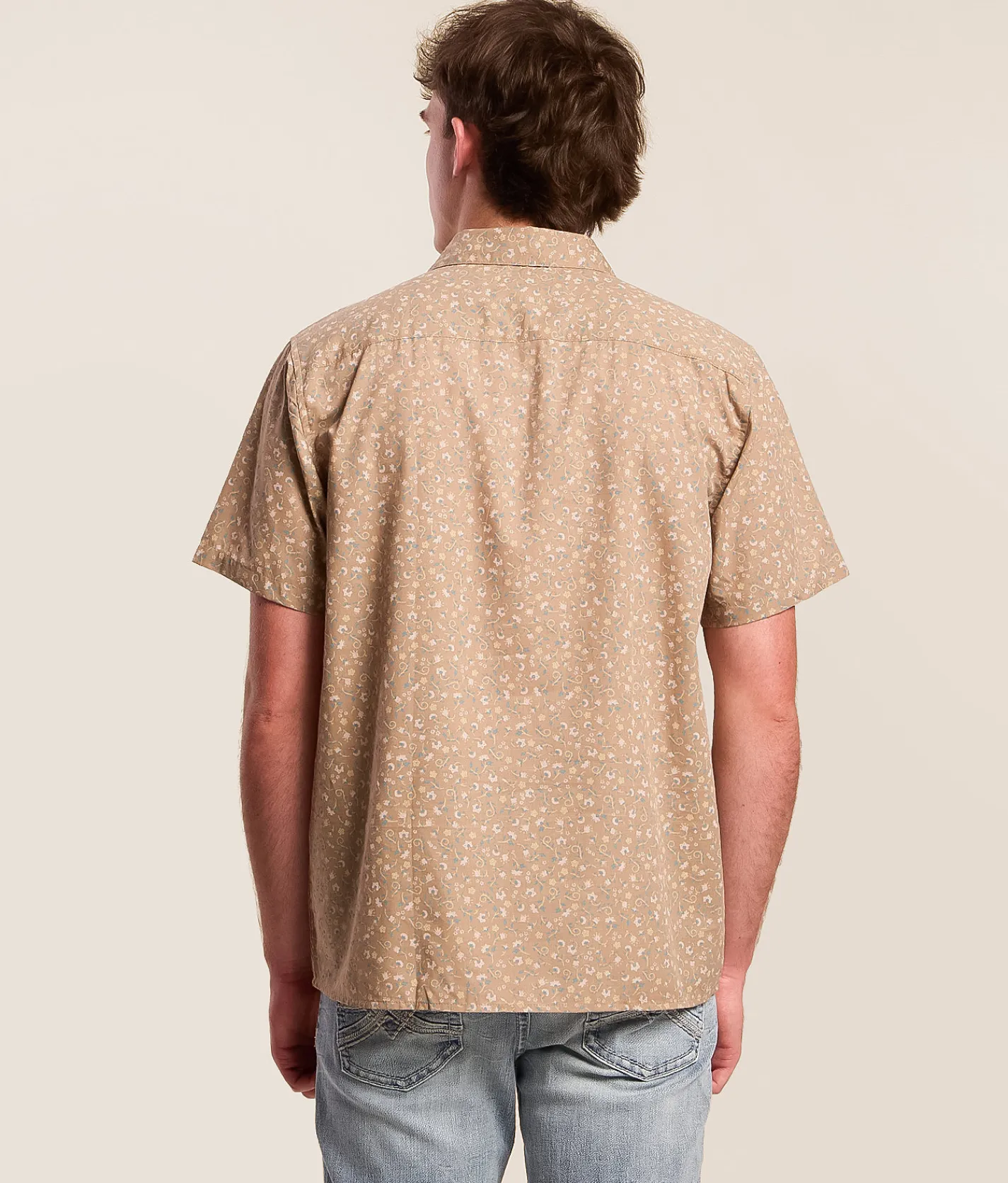 RVCA Breezy Floral Shirt Coyote Hot