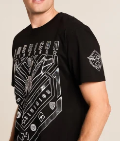 American Fighter Bremond T-Shirt Black Clearance