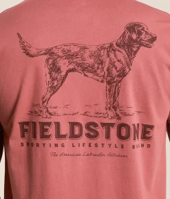 Tops|Graphic T-Shirts | Fieldstone American Lab T-Shirt Brick