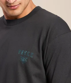 Tops|Graphic T-Shirts | Veece Bricked T-Shirt Vintage Black