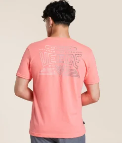 Veece Brick Oven T-Shirt Salmon Heather Clearance