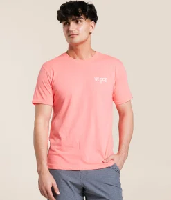 Veece Brick Oven T-Shirt Salmon Heather Clearance