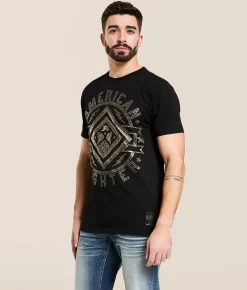 American Fighter Bridge City T-Shirt Black Best