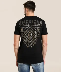 American Fighter Bridge City T-Shirt Black Best