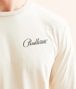 Pendleton Bridge Creek Circle T-Shirt Bone Clearance