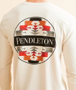 Pendleton Bridge Creek Circle T-Shirt Bone Clearance