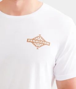 Graphic T-Shirts | Pendleton Bridge Creek Diamond T-Shirt White