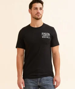 Graphic T-Shirts | Pendleton Bridge Creek Mountain T-Shirt Black