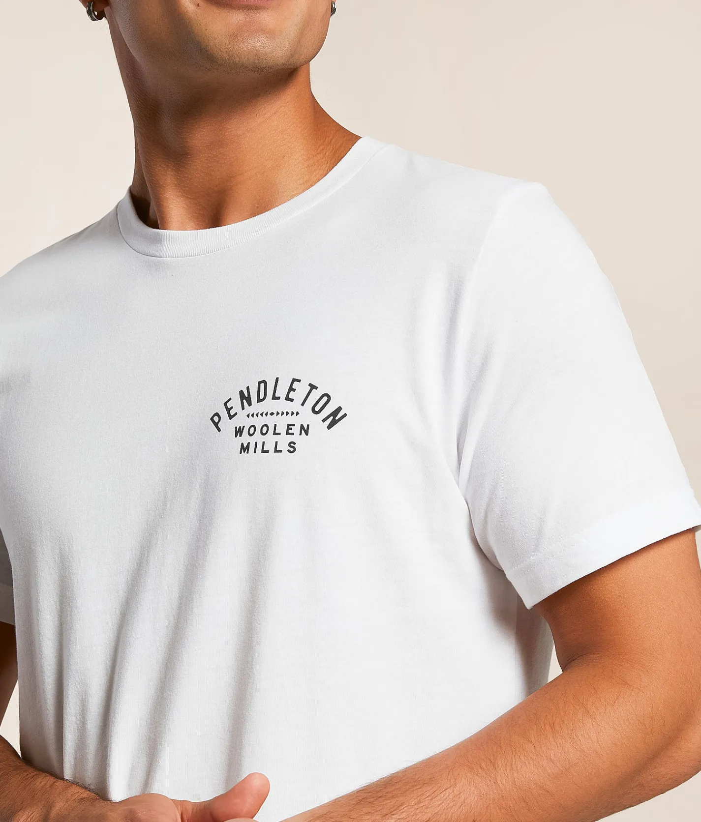 Pendleton Bridge Creek T-Shirt White Best