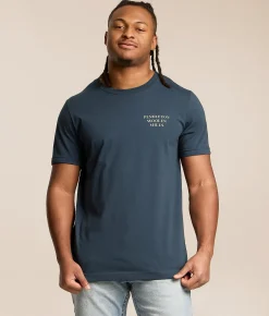 Pendleton Bridge Creek Vintage T-Shirt Navy Blue Outlet