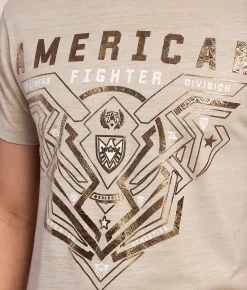 American Fighter Brimley T-Shirt Bone New