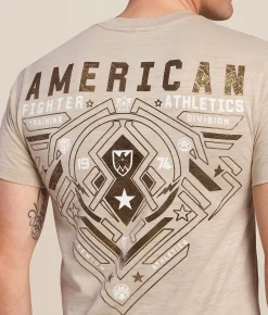 American Fighter Brimley T-Shirt Bone New