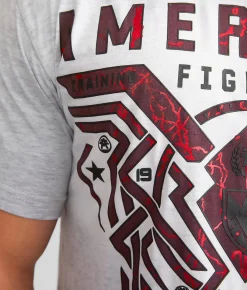 American Fighter Brimley T-Shirt White Multi Hot