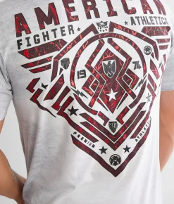 American Fighter Brimley T-Shirt White Multi Hot