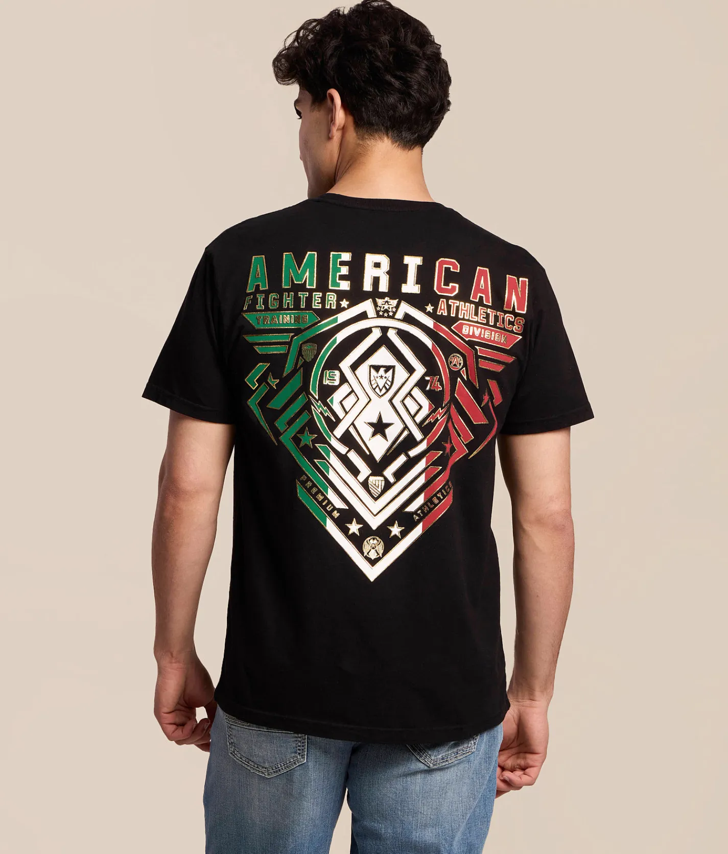Tops|Graphic T-Shirts | American Fighter Brimley T-Shirt Black
