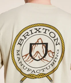 Graphic T-Shirts | Brixton Brimstone T-Shirt Natural