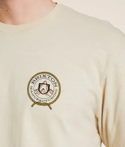 Graphic T-Shirts | Brixton Brimstone T-Shirt Natural