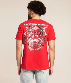 American Fighter Brinkley T-Shirt Paprika Red Discount