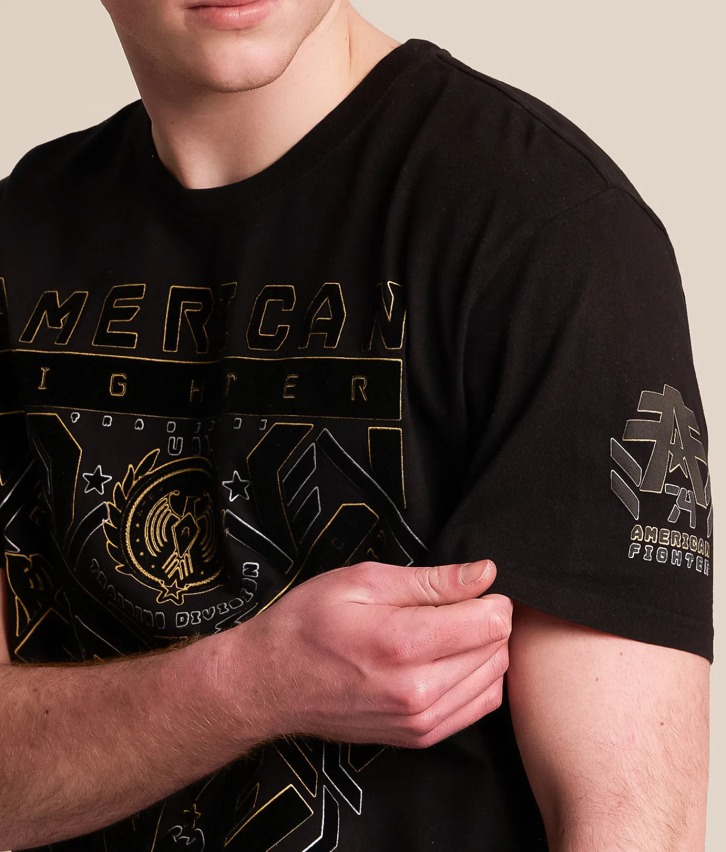 American Fighter Brinkley T-Shirt Black Outlet