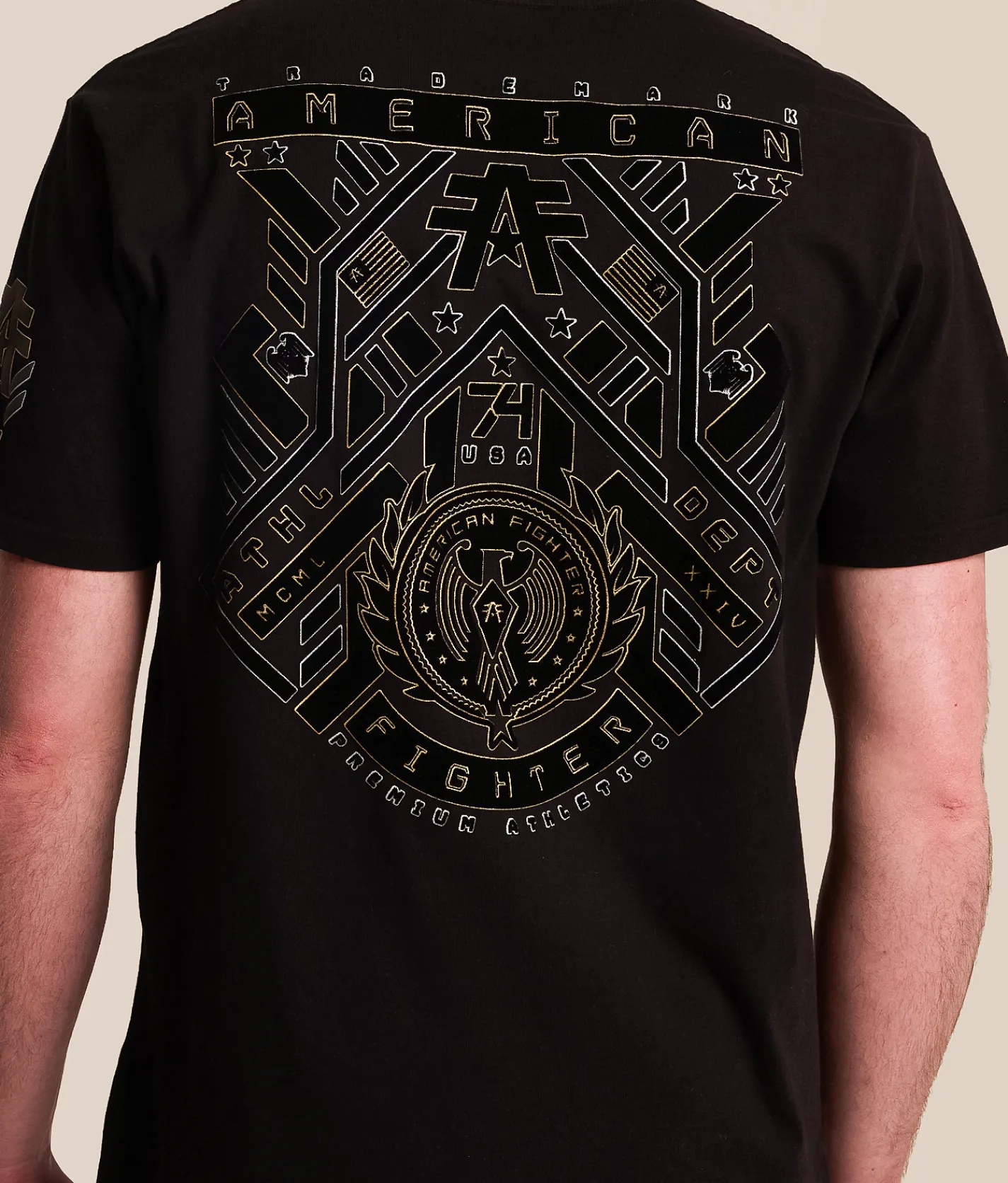 American Fighter Brinkley T-Shirt Black Outlet