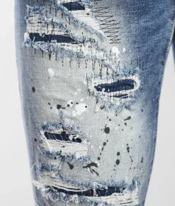 Smoke Rise® Bristol Taper Stretch Jean Bristol Blue Best
