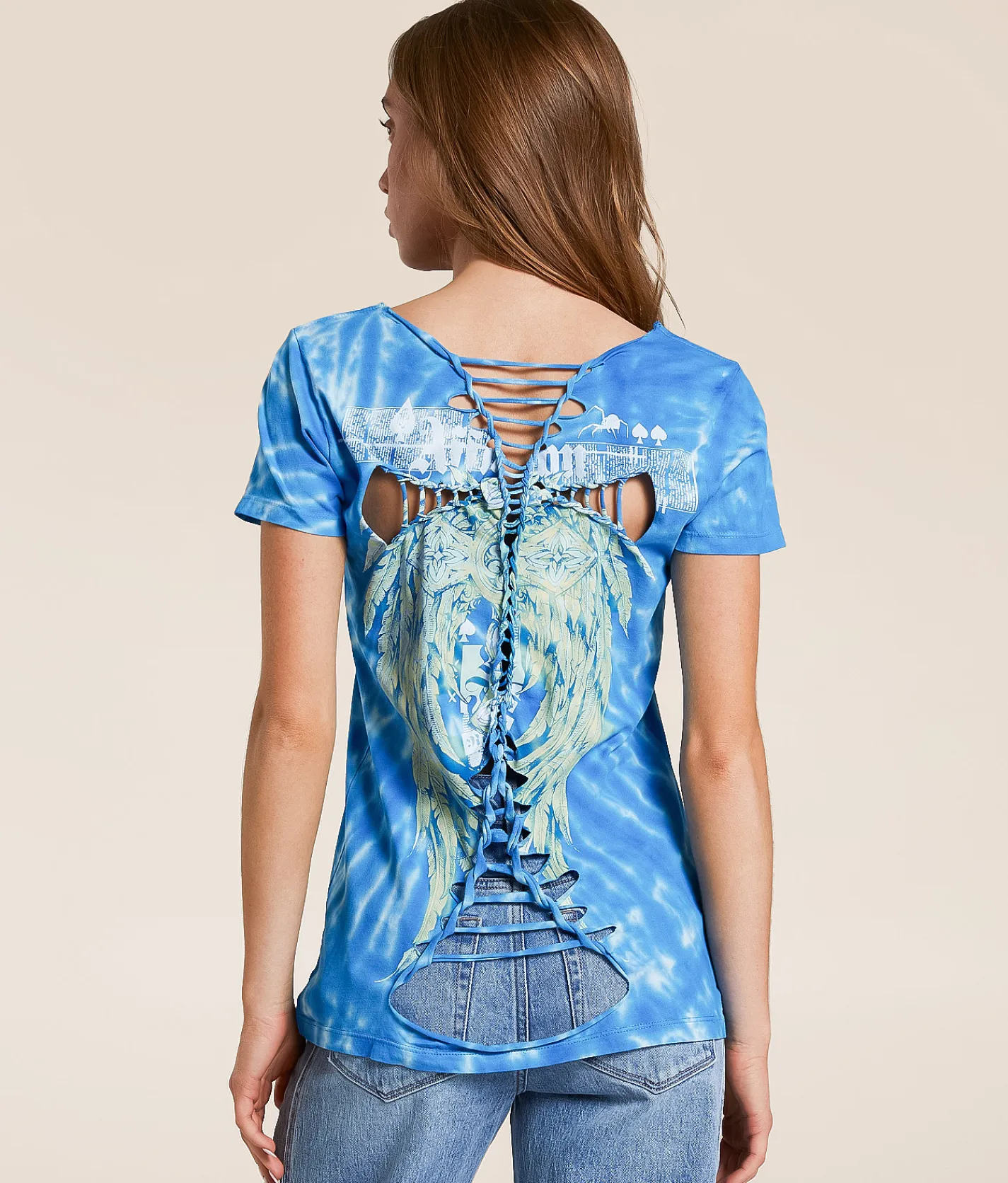 Tops | Affliction Brixton Wings T-Shirt Guardian Wash