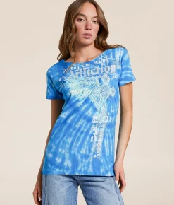 Tops | Affliction Brixton Wings T-Shirt Guardian Wash