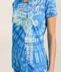 Tops | Affliction Brixton Wings T-Shirt Guardian Wash