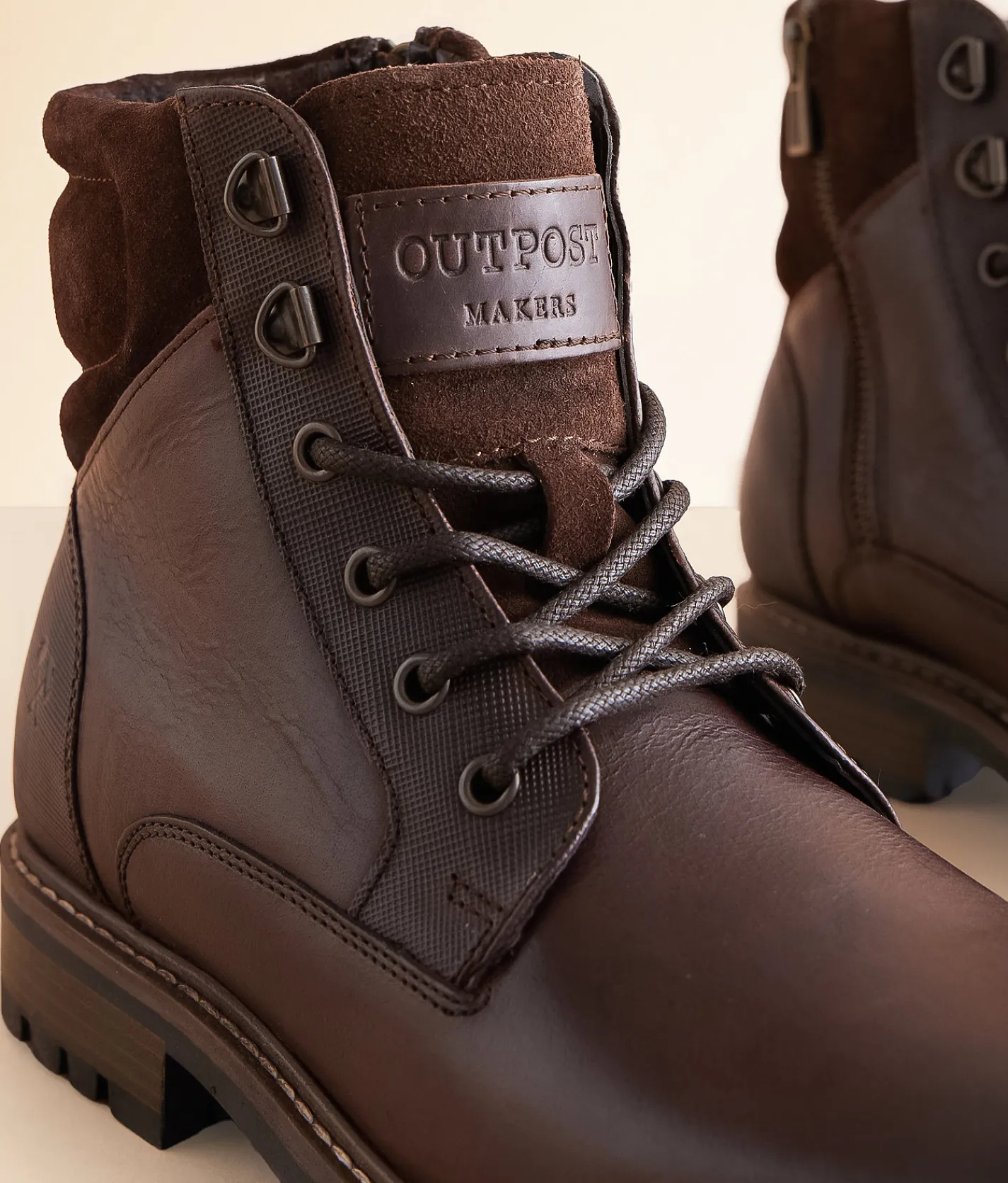 Shoes | Outpost Makers Brodie Leather Boot Chocolate