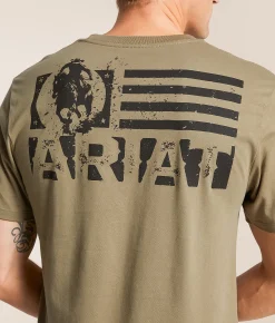 Tops|Graphic T-Shirts | Ariat Bronco Breakthru T-Shirt Fallen Rock