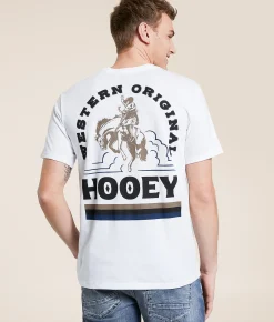 Graphic T-Shirts | Hooey Bronc T-Shirt White