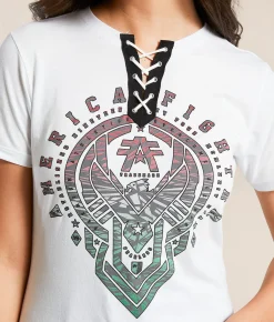 Tops | American Fighter Brookline T-Shirt White